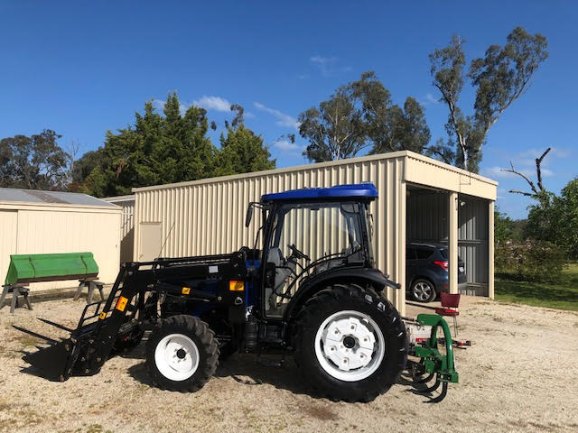 LOVOL M804 (80 H.P. ) Front End loader Tractor with Air-Conditioned Cab