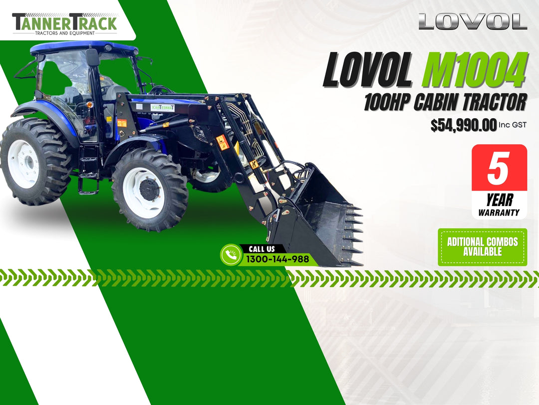 Lovol M1004 TD, 100hp Cabin Tractor