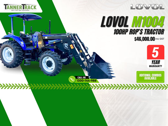 Lovol M1004 TD, 100hp Rops Tractor