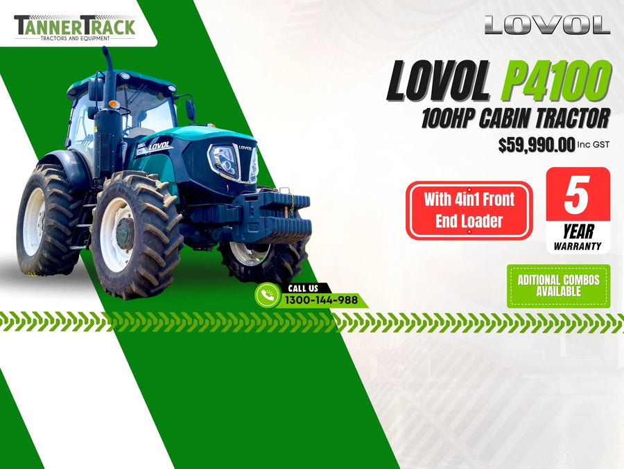 LOVOL P4100, 100hp Cabin