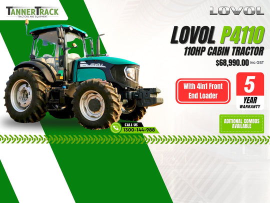 LOVOL P4110, 110hp Cabin