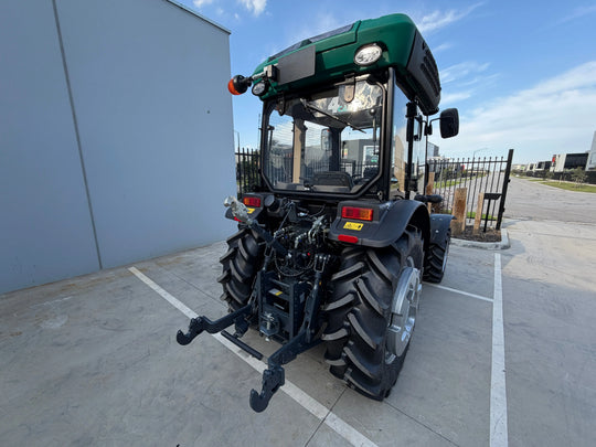 F4110 110hp Synchromech Sealed Cab with Front PTO and Linkage Tannertrack Pty Ltd