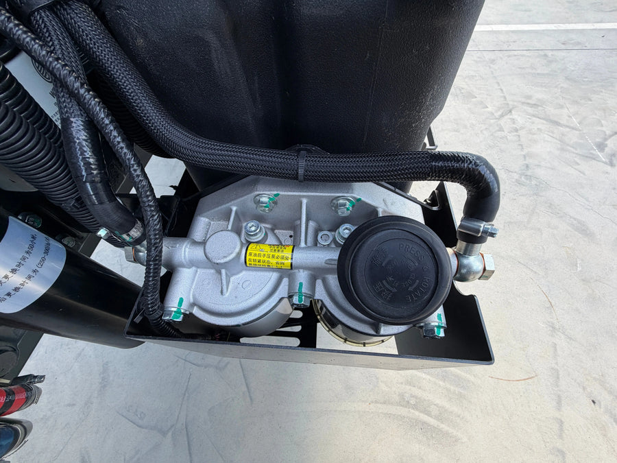 F4110 110hp Synchromech Sealed Cab with Front PTO and Linkage