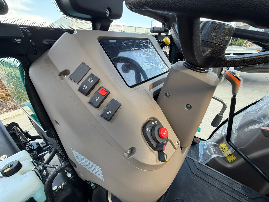 F4110 110hp Synchromech Sealed Cab with Front PTO and Linkage Tannertrack Pty Ltd