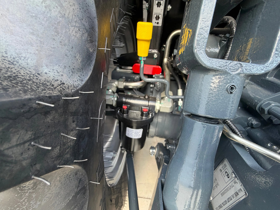 F4110 110hp Synchromech Sealed Cab with Front PTO and Linkage