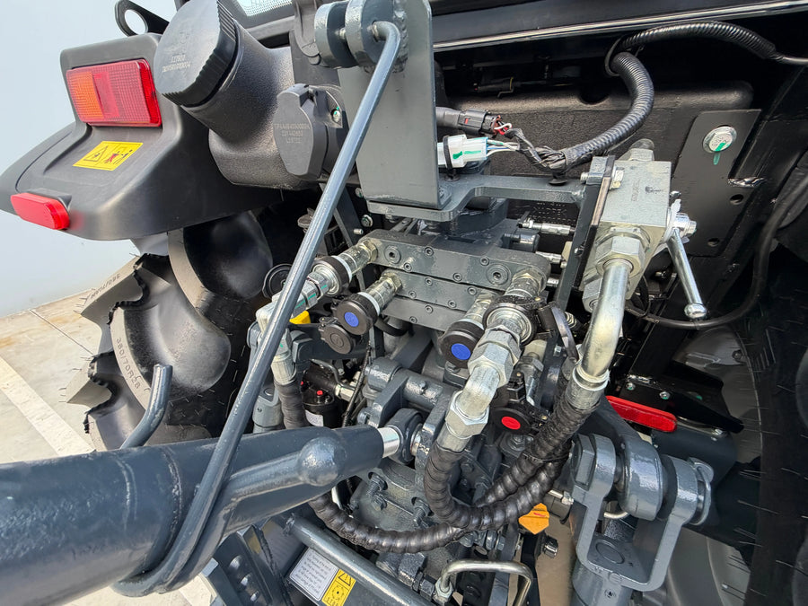 F4110 110hp Synchromech Sealed Cab with Front PTO and Linkage