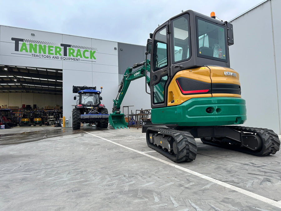LOVOL FR36F-U 3.8 Tonne Cab Excavator