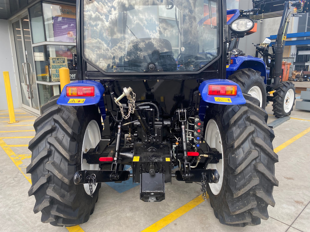 LOVOL M404 TE, 40hp Cabin Tractor with 4in1 Front Loader