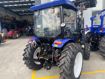 LOVOL M404, 35hp Cabin Tractor with 4in1 Front Loader