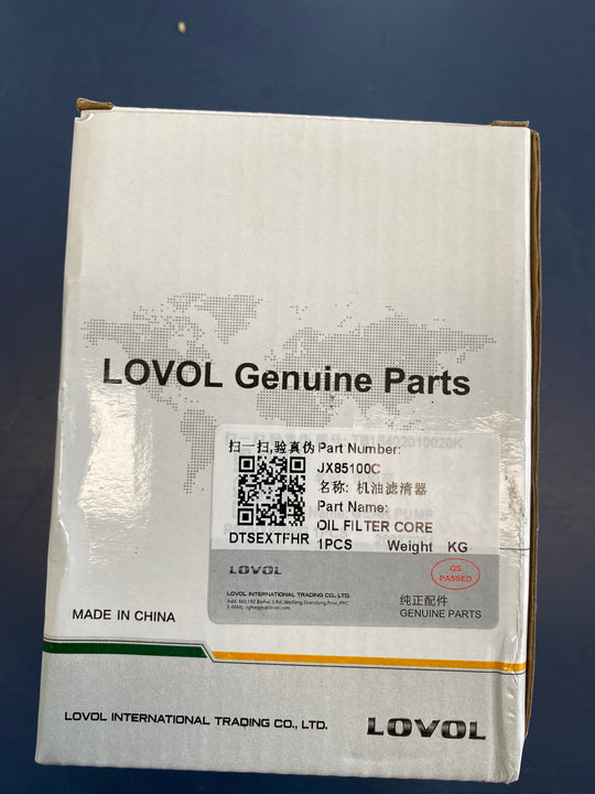 Lovol Oil Filter M604 M804 JX85100C Qs passed